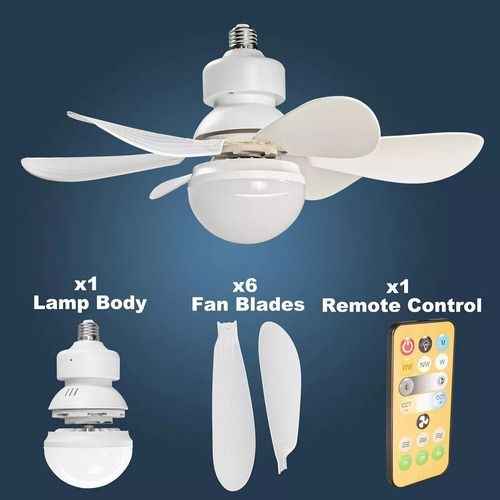 Bombillo Ventilador con control Aspas B - INSTALL - STOREINSTALL - STORE