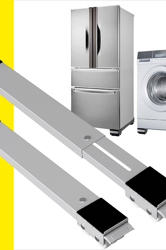 Soporte ajustable con ruedas para nevera