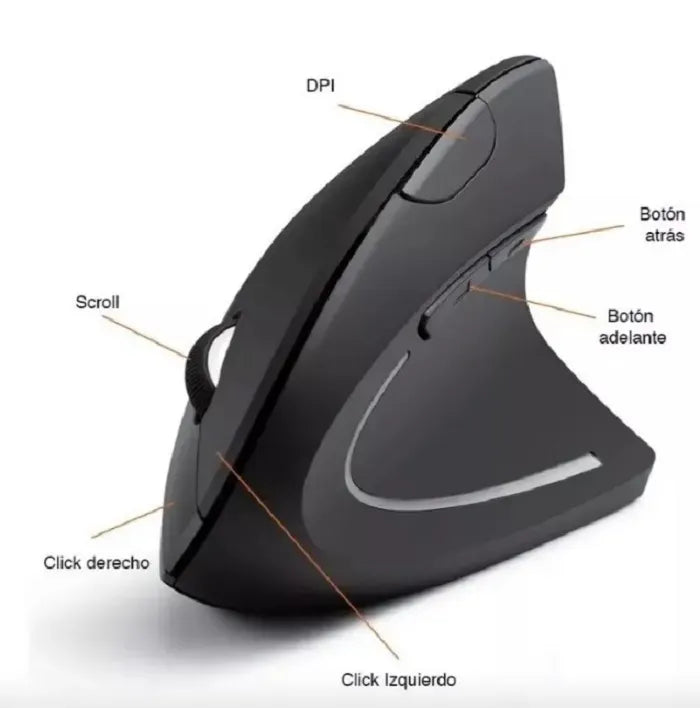 Mouse vertical HP inalambrico recargable - INSTALL - STORE