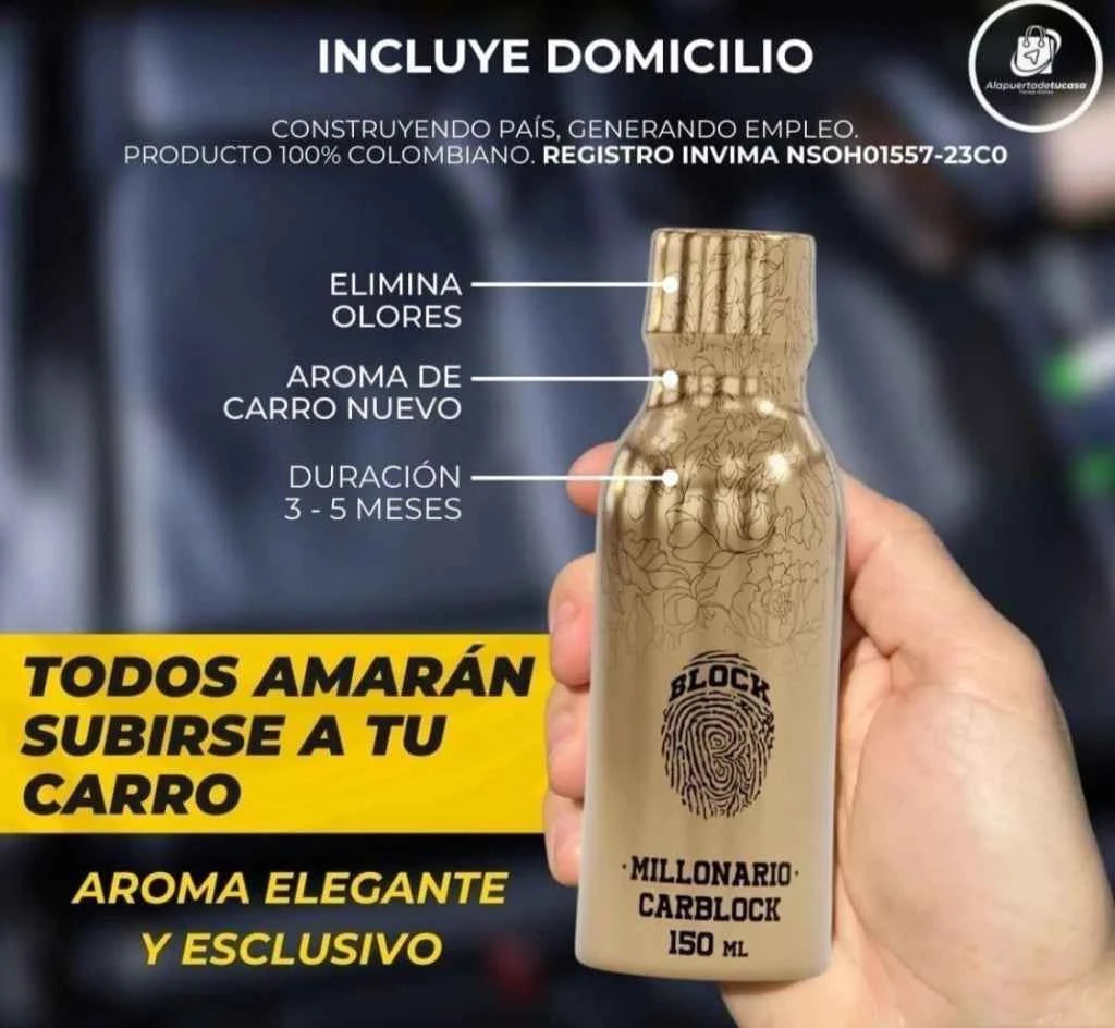 Perfume Vehicular De Lujo  Carblock