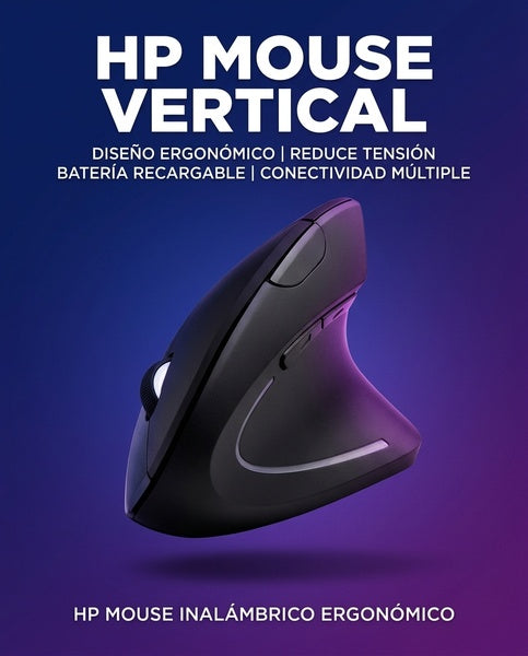 Mouse vertical HP inalambrico recargable - INSTALL - STORE