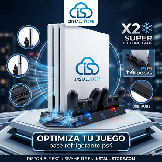 Base Refrigerante PS4 - INSTALL - STORE