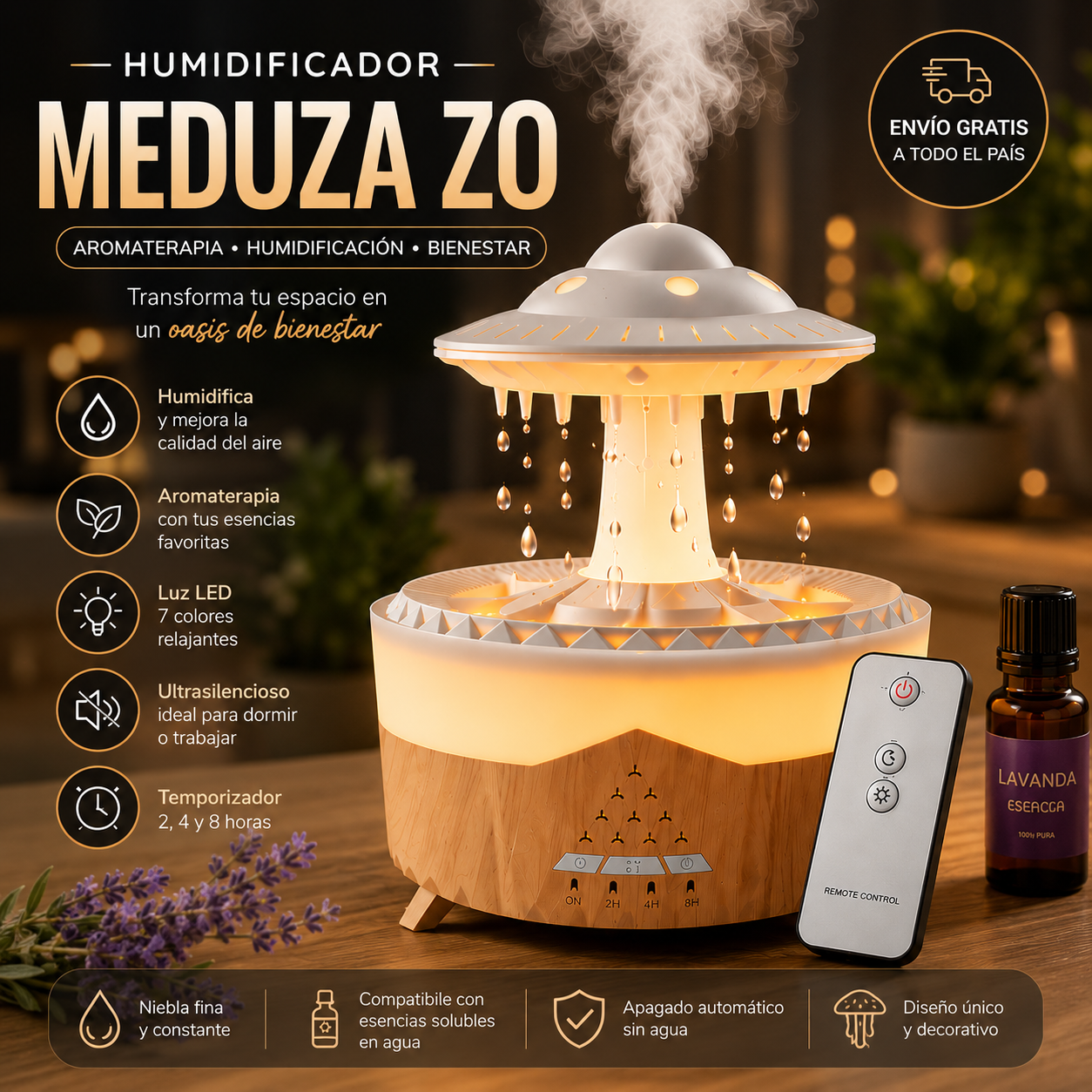 Humidificador Medusa Zo
