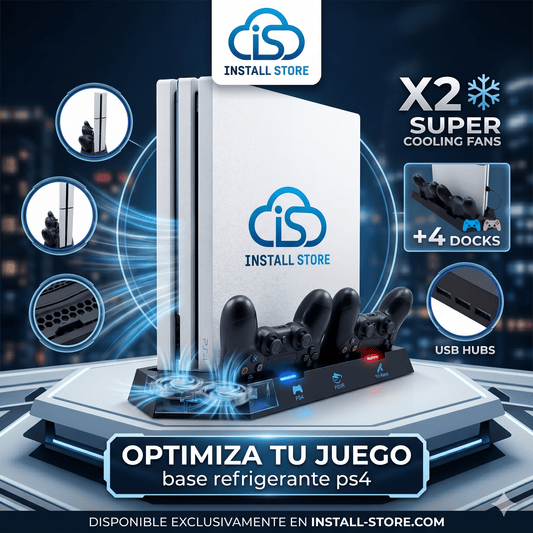 Base Refrigerante PS4 - INSTALL - STOREINSTALL - STORE