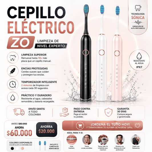Cepillo de Dientes Eléctrico Zo - INSTALL - STOREINSTALL - STORE