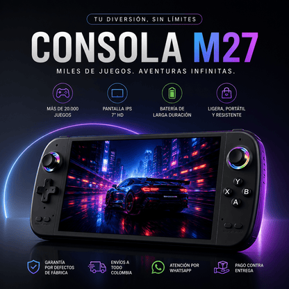 Consola Portátil Retro M27 64Gb - INSTALL - STOREINSTALL - STORE