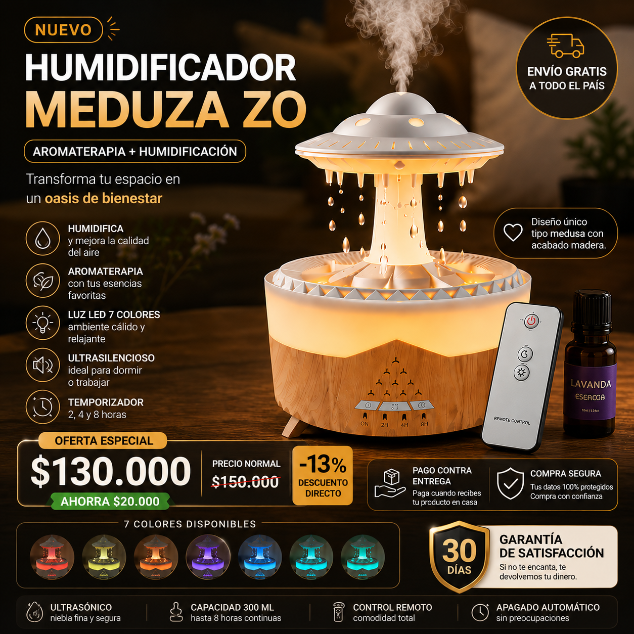 Humidificador Medusa Zo