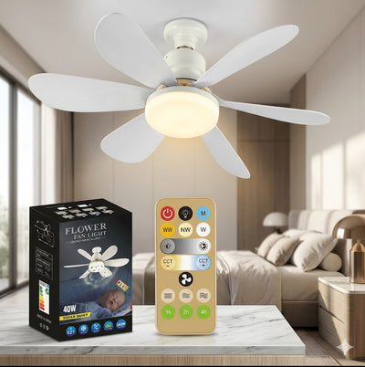 Bombillo Ventilador con control  Aspas B - INSTALL - STORE
