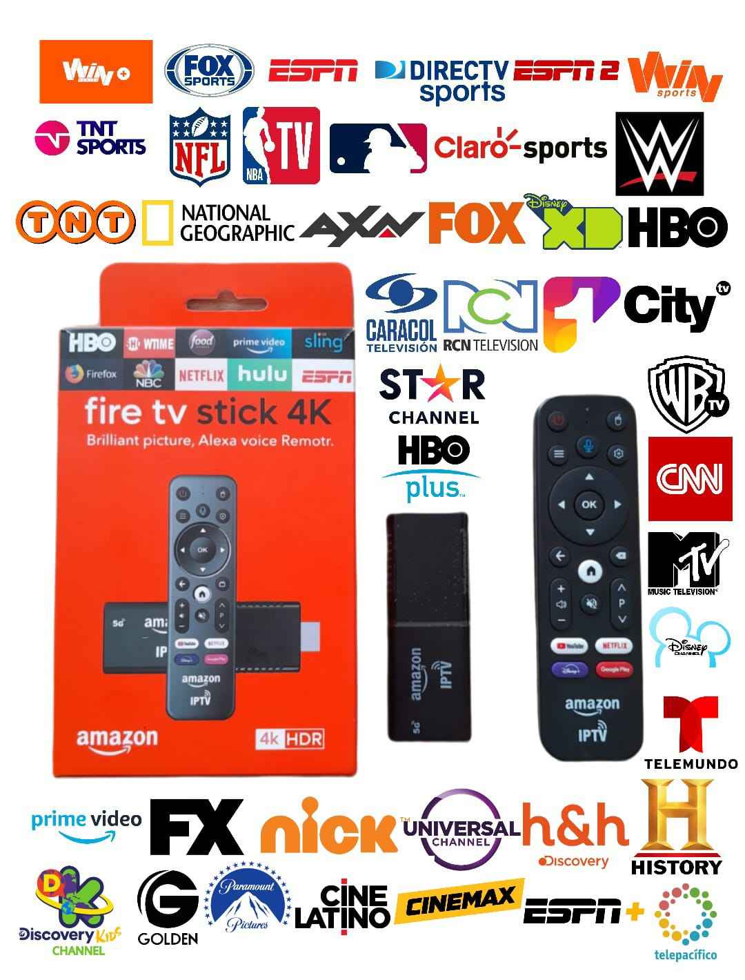 FIRE TV STICK+1300 CANALES TV - INSTALL - STOREINSTALL - STORE
