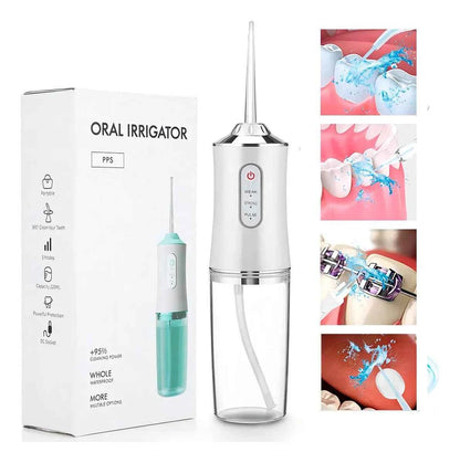 IRRIGADOR BUCAL PORTÁTIL LIMPIEZA DENTAL - INSTALL - STOREINSTALL - STORE