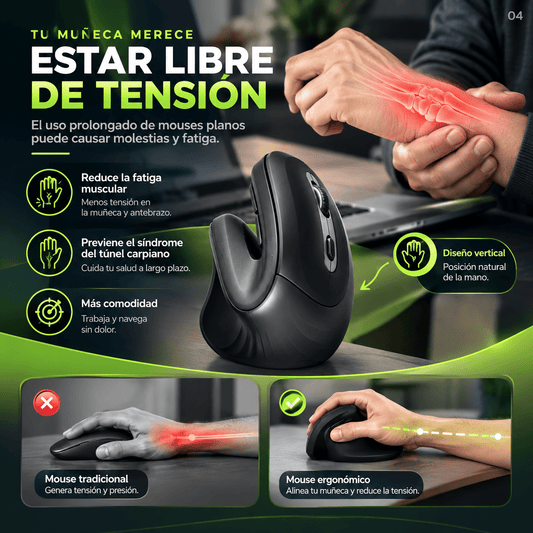 Mouse Vertical - YELANDAR D6 - INSTALL - STOREINSTALL - STORE
