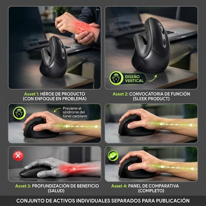 Mouse Vertical - YELANDAR D6 - INSTALL - STOREINSTALL - STORE