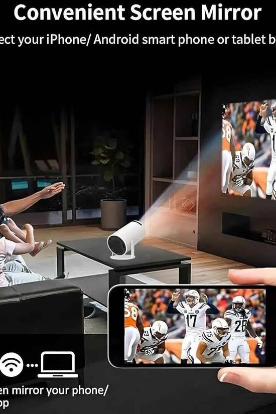 PROYECTOR PORTÁTIL CON CONSOLA - INSTALL - STOREINSTALL - STORE