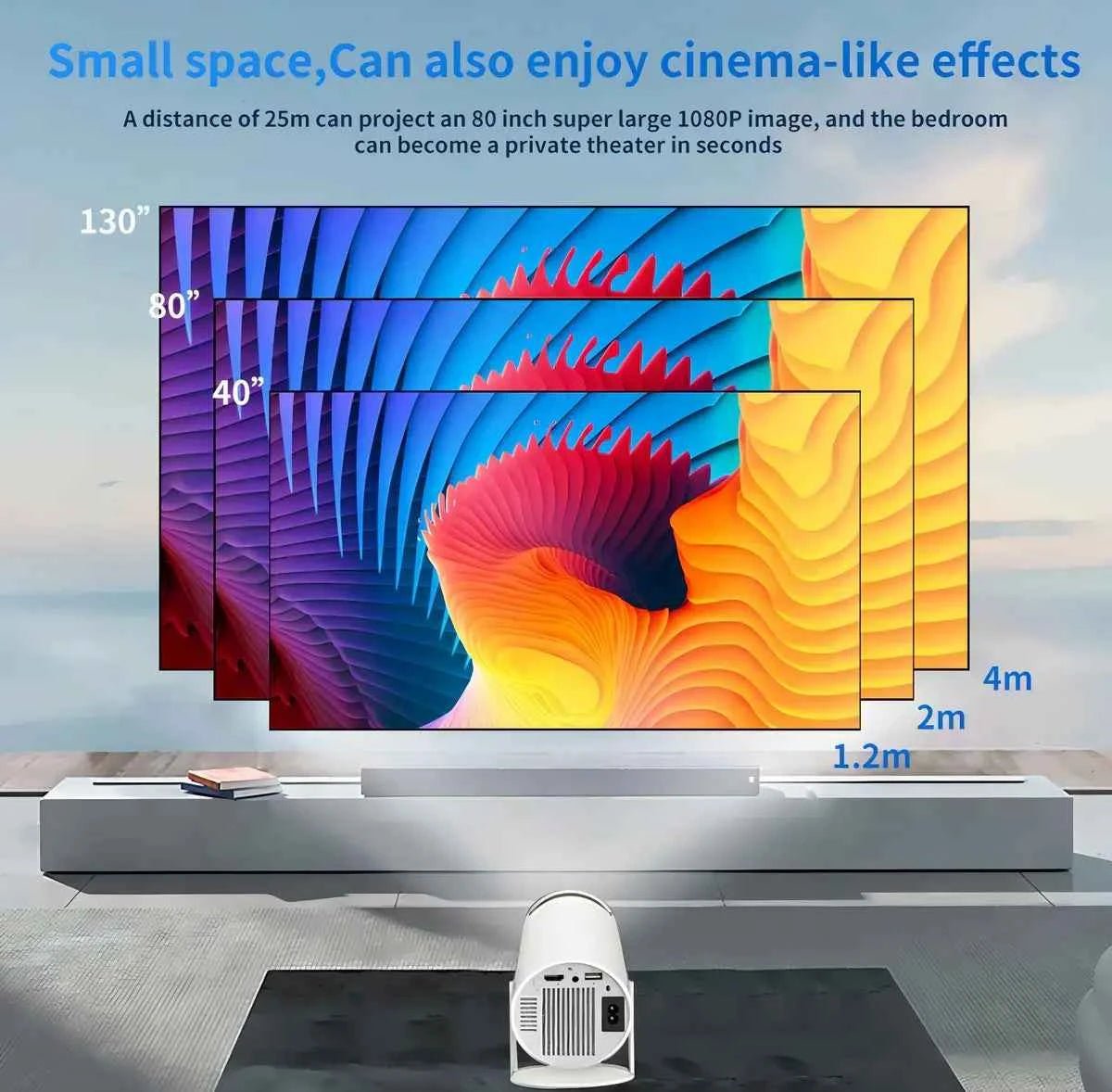 PROYECTOR PORTÁTIL CON CONSOLA - INSTALL - STOREINSTALL - STORE
