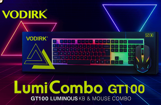 Teclado+Mouse LumiCombo GT100 - INSTALL - STOREINSTALL - STORE